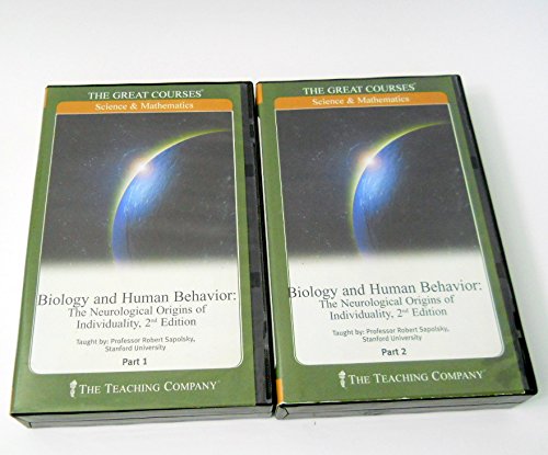 biology and human behavior  robert sapolsky 1598030779, 9781598030778