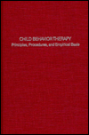 child behavior therapy  ross, alan o. 0894642294, 9780894642296