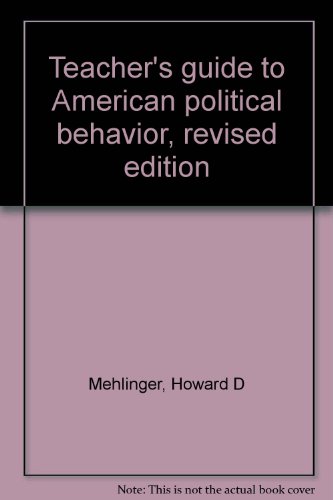 teachers guide to american political behavior  howard d mehlinger 0663337267, 9780663337262
