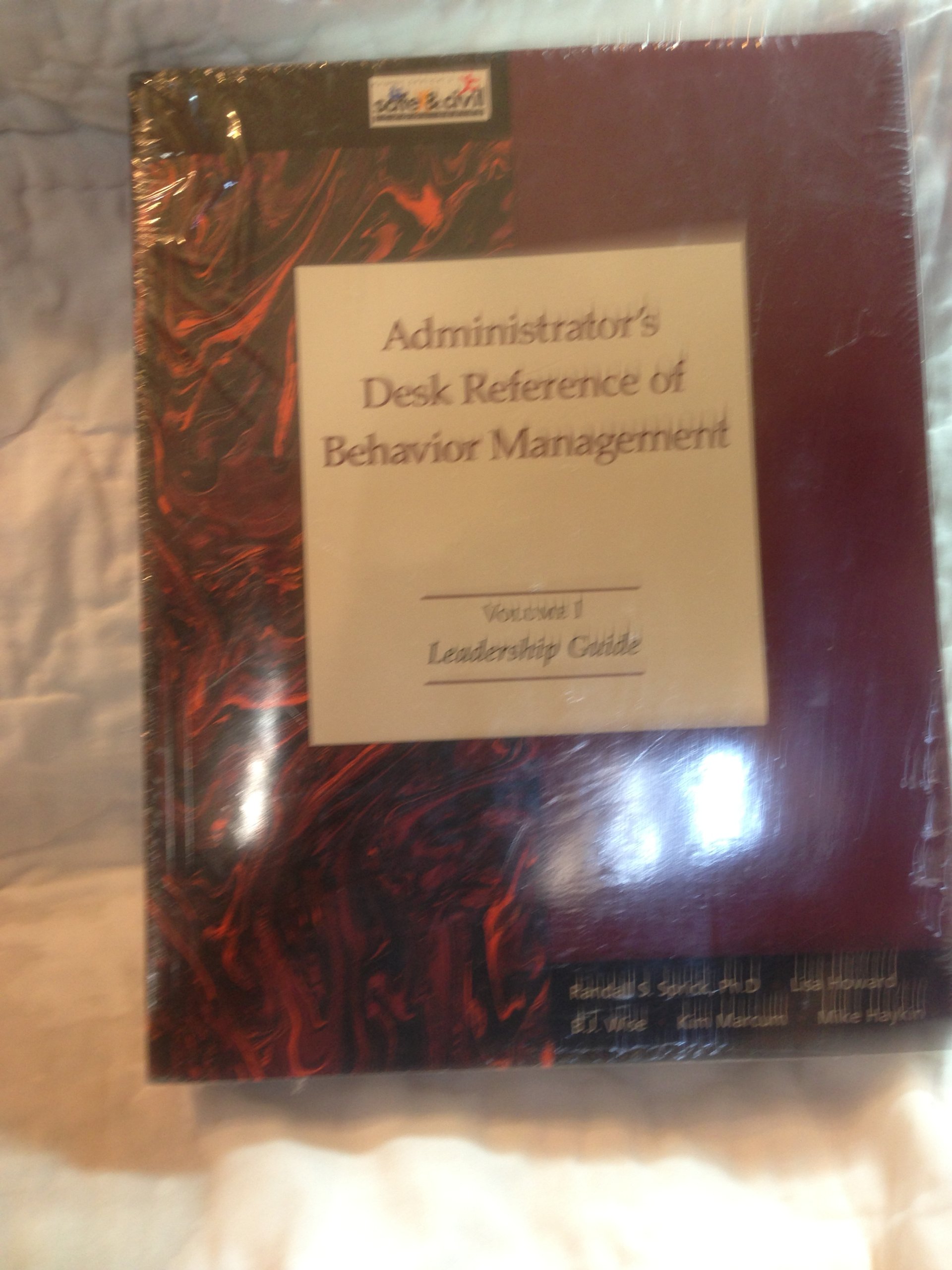 the administrators desk reference of behavior management volumes i ii iii randall s. sprick ph. d