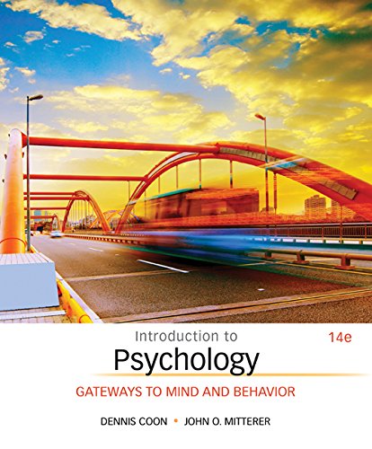bundle introduction to psychology gateways to mind and behavior 1 + mindtap psychology access code 14th