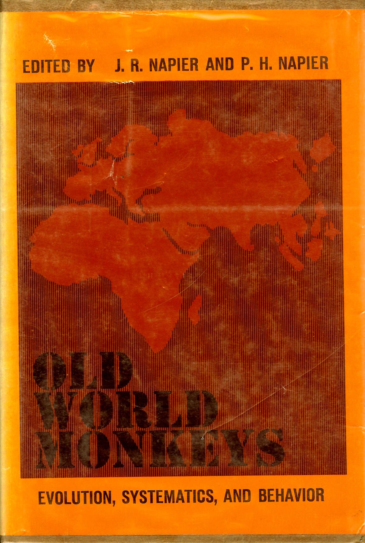old world monkeys evolution systematics and behavior  napier, j.r. napier, p.h. 0125138601, 9780125138604