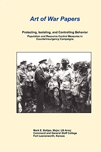 art of war papers protecting isolating and controlling behavior population and resource control measures in