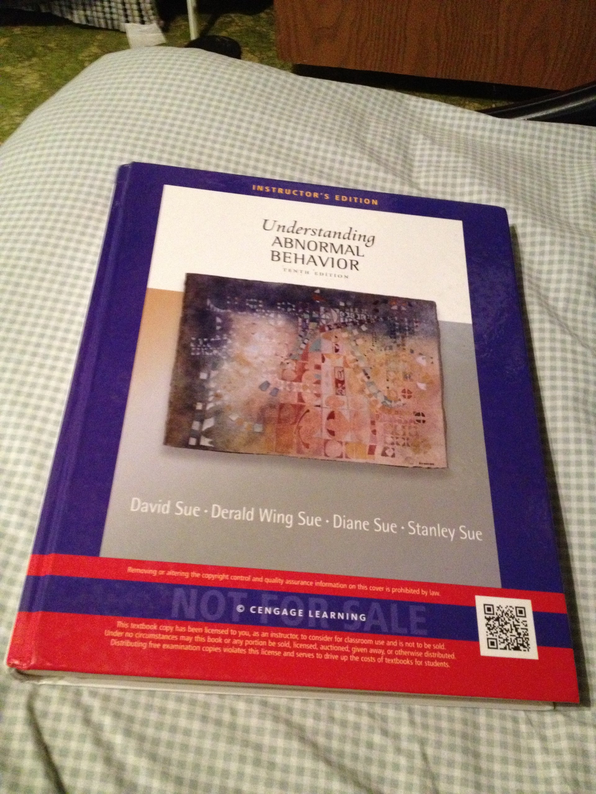 ie undst abnormal behavior 10e 10th edition sue sue sue 1111838380, 9781111838386