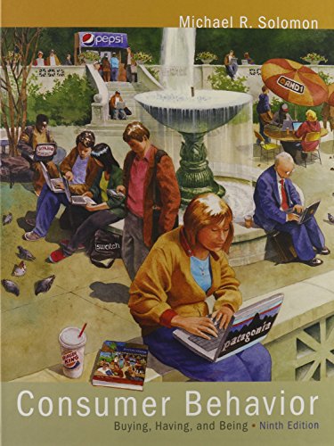 consumer behavior + dvd 9th edition solomon, michael r. 0132155508, 9780132155502