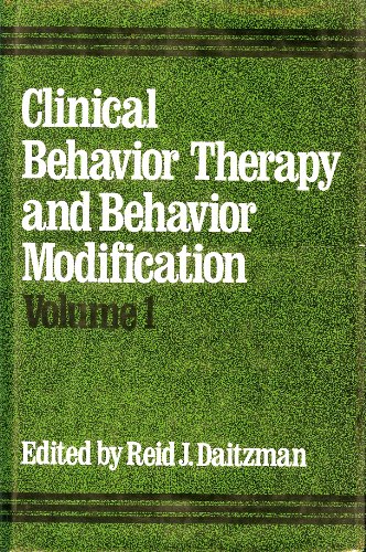 clinical behavior therapy and behavior modification  daitzman, reid j. 0824070380, 9780824070380