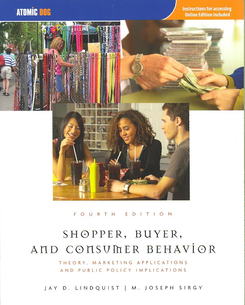 shopper buyer and consumer behavior theory marketing applications and public policy implications 4th edition