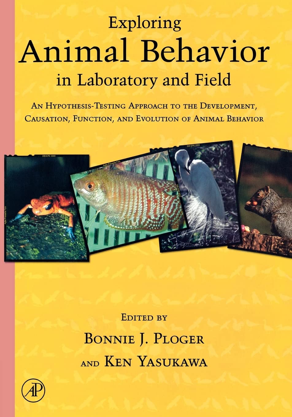 exploring animal behavior in laboratory and field an hypothesis testing approach to the development causation