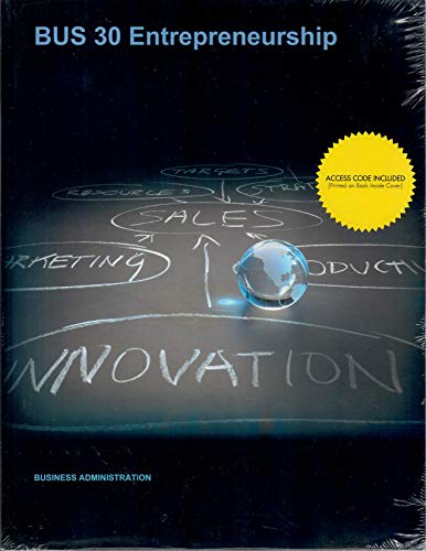 entrepreneurship bus 30  almeida 1308631227, 9781308631226