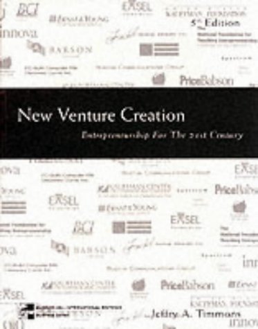 new venture creation entrepreneurship for the 21st century  timmons, jeffry a. 0071167900, 9780071167901