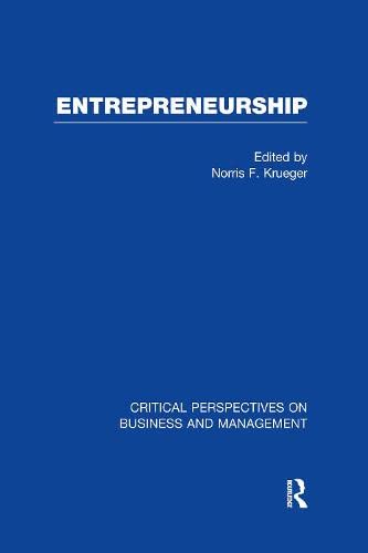 entrepreneurship crit persp v4  f, krueger n 0415158591, 9780415158596