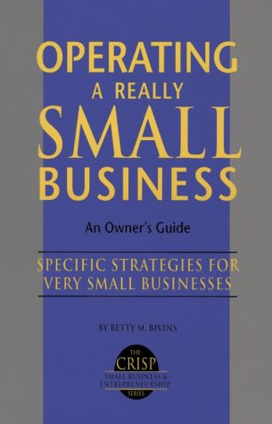 operating a really small business 1st edition bivins, betty m. 1560521694, 9781560521693