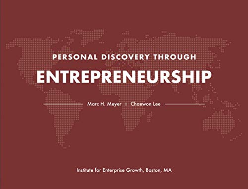 personal discovery through entrepreneurship  meyer, marc h., lee, chaewon 0578718103, 9780578718101