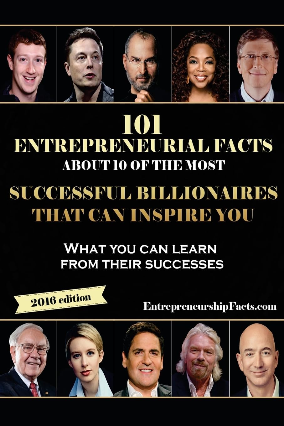 101 entrepreneurial facts about 10 of the most successful billionaires what you can learn from their