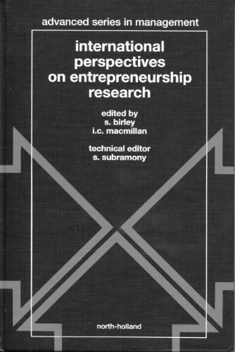 international perspectives on entrepreneurship research  global conference on entrepreneurship research (1st