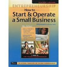 entrepreneurship how to start and operate a small business teachers edition by steve mariotti 10th edition