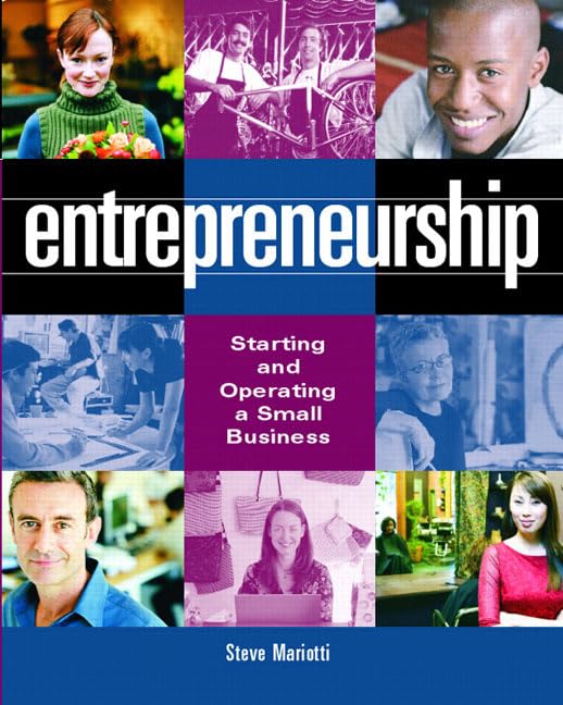 entrepreneurship for college students bk&cd-rom edition steve mariotti 0131197673, 9780131197671