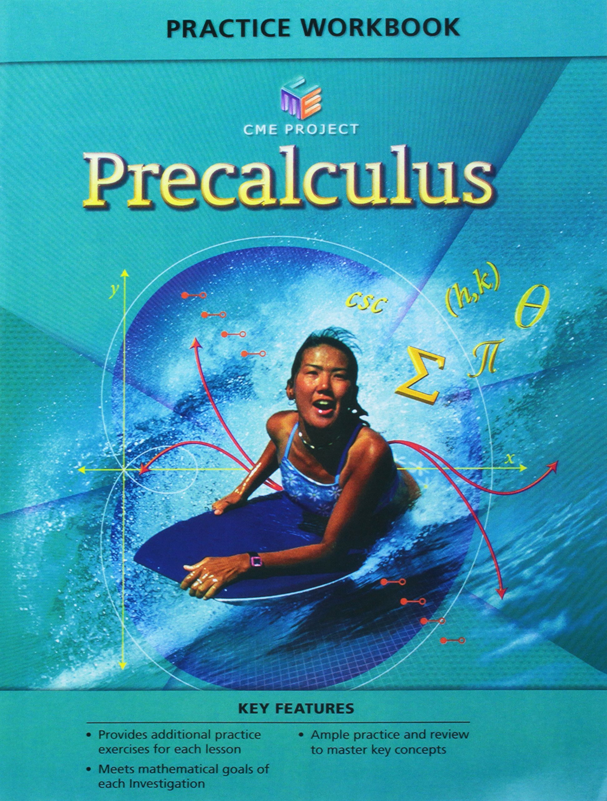 center for mathematics education project precalculus practice workbook  savvas learning co 0133644340,