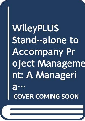 wileyplus stand alone to accompany project management a managerial approach 6th edition meredith, jack r.