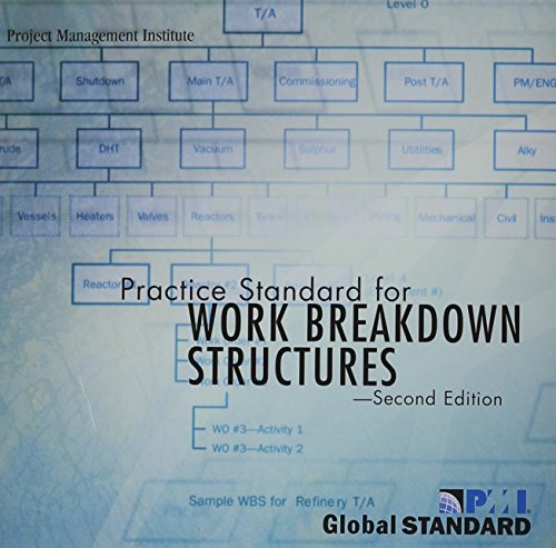 practice standard for work breakdown structures 2nd edition project management institute 1933890177,