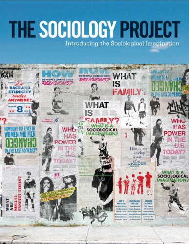 the sociology project introducing the sociological imagination edition manza 0205094821, 9780205094820