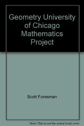 geometry university of chicago mathematics project  scott foresman 0673452697, 9780673452696
