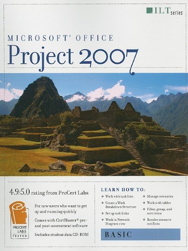 microsoft office project 2007 basic  audrey stevenson 1423951425, 9781423951421