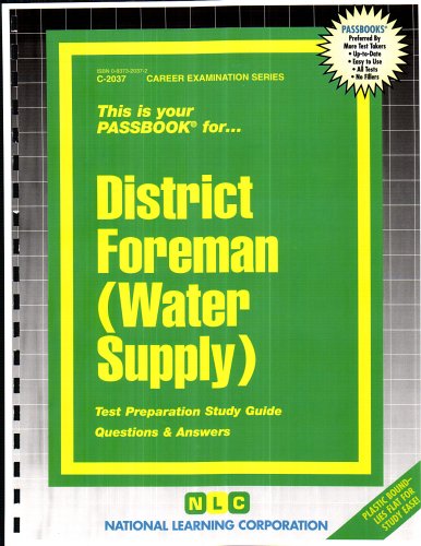 district foreman none edition national learning corporation 0837320372, 9780837320373