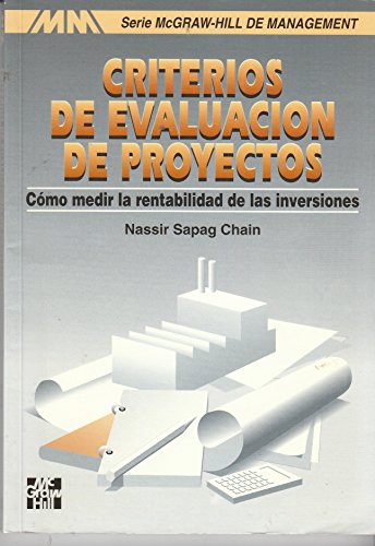criterios de evaluacion de proyectos  sapag chain, nassir 8448100670, 9788448100674