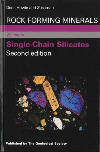 single chain silicates 2nd edition william alexander deer, r. a. howie, j. zussman 1897799853, 9781897799857