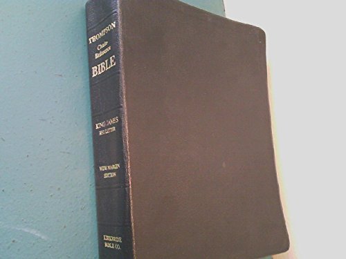 thompson chain reference wide margin bible kjv kirkbride bible & technology 0887073050, 9780887073052