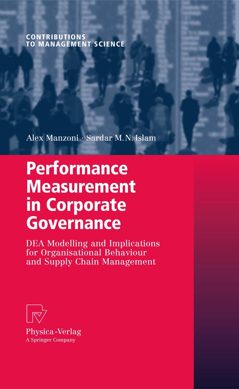 performance measurement in corporate governance dea modelling and implications for organisational behaviour