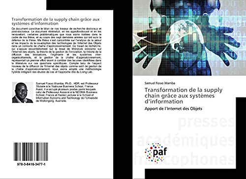 transformation de la supply chain gr ce aux syst mes d information apport de l internet des objets 1st