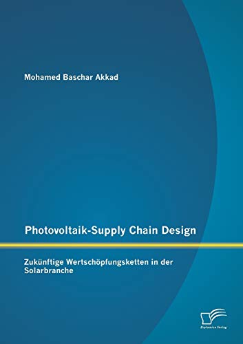 photovoltaik supply chain design zuk nftige wertsch pfungsketten in der solarbranche akkad, mohamed baschar