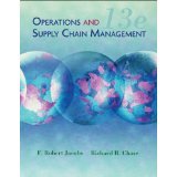 operations+supply chain tex 13th edition robert jacobs and richard b chase 0077522303, 9780077522308