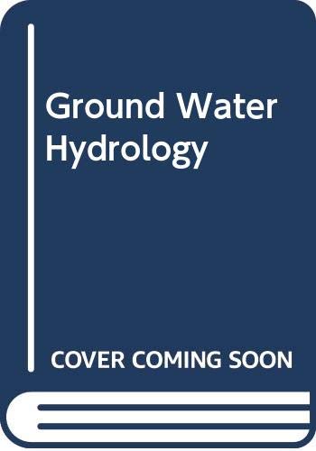 ground water hydrology ground water survey and pumping tests rural water supply and irrigation systems  h. m.