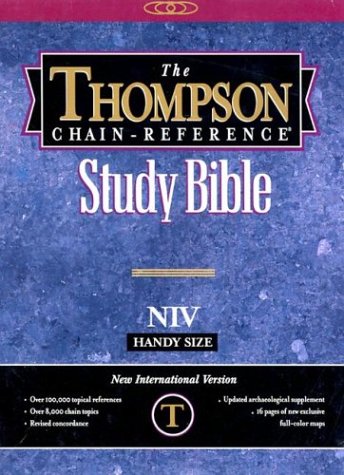 thompson chain reference bible niv handy size kirkbride bible & technology 0887071767, 9780887071768