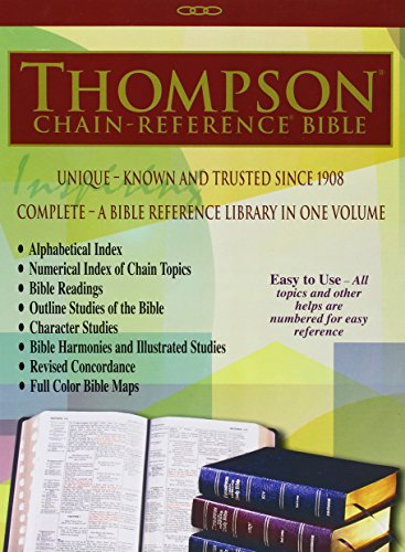 thompson chain reference bible 3rd edition frank charles thompson 0887071589, 9780887071584