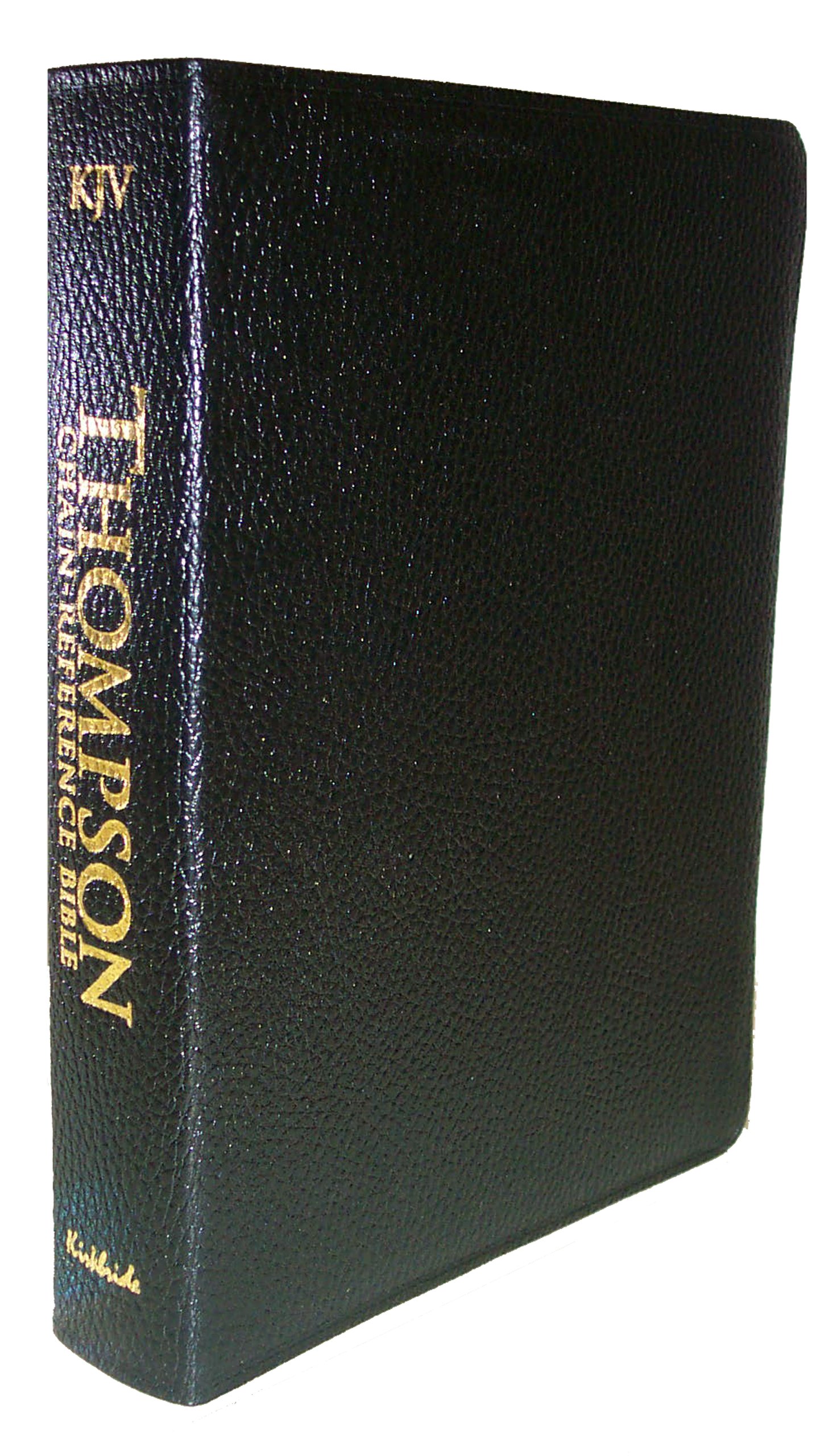 thompson chain reference bible regular size kjv genuine leather 0005- edition frank charles thompson