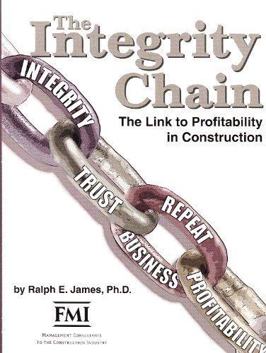 the integrity chain 3rd edition ralph e. james, ph.d. 0964825538, 9780964825536