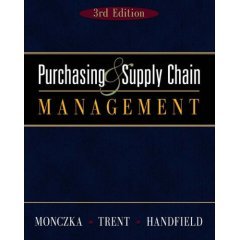 purchasing and supply chain management monczka trent handfield international 3rd edition robert monczka,