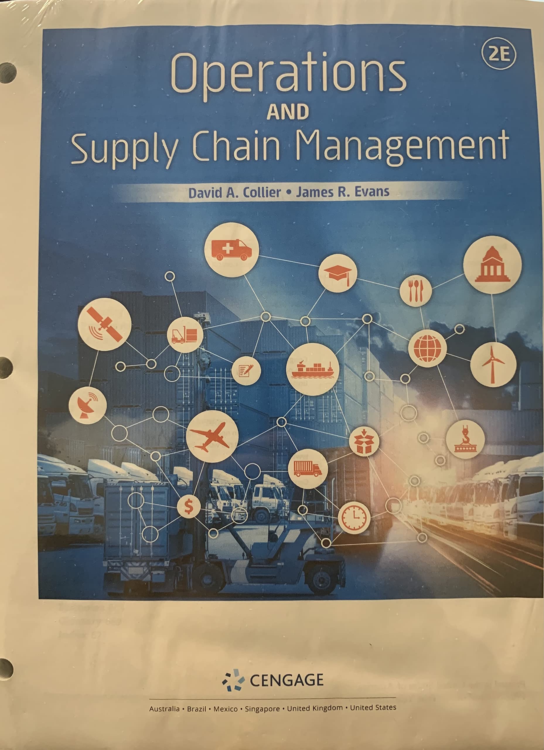 operations and supply chain management 2e  david a. collier, james r. evans 0357131738, 9780357131732