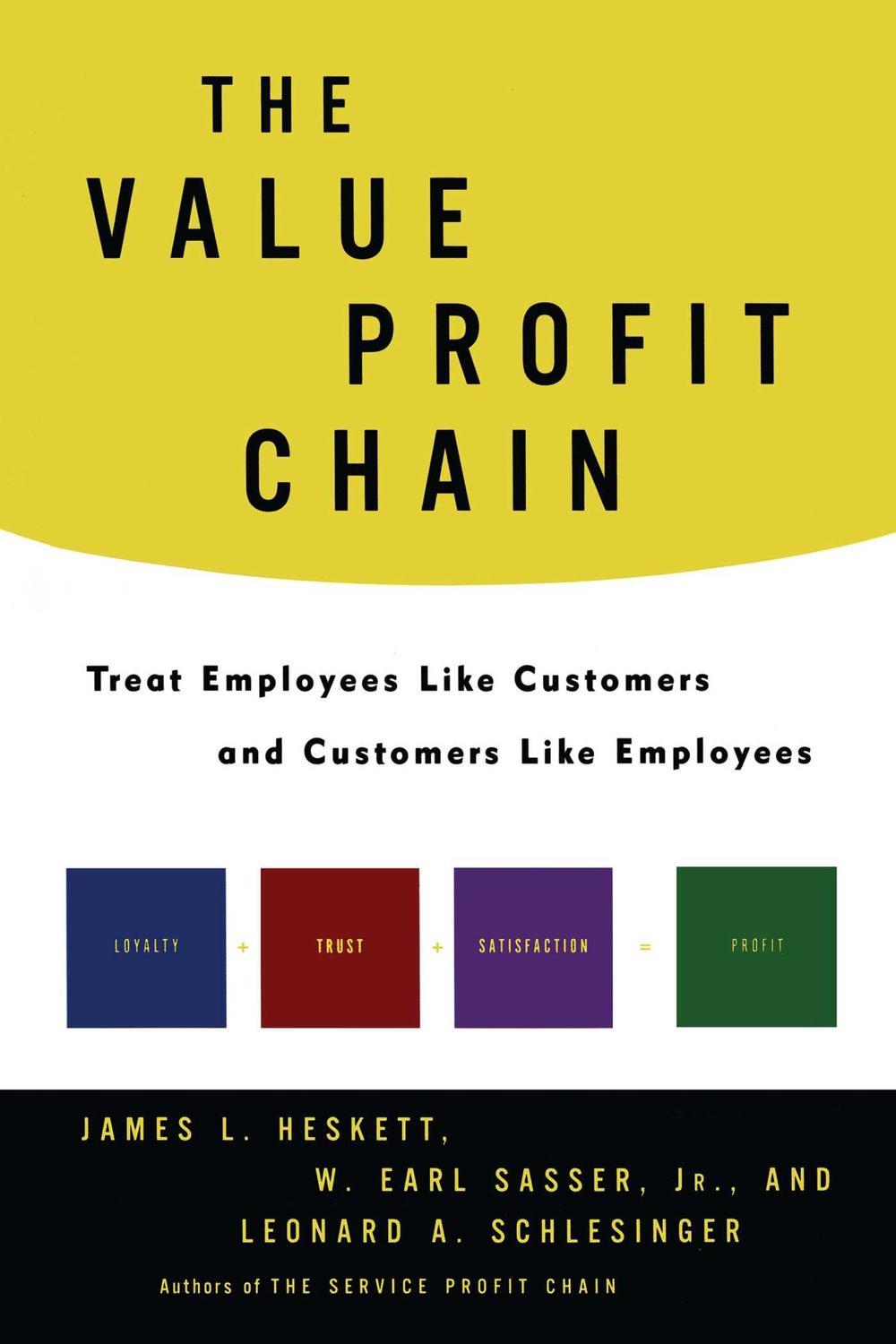 the value profit chain treat employees like customers and customers like 1st edition heskett, james l.,