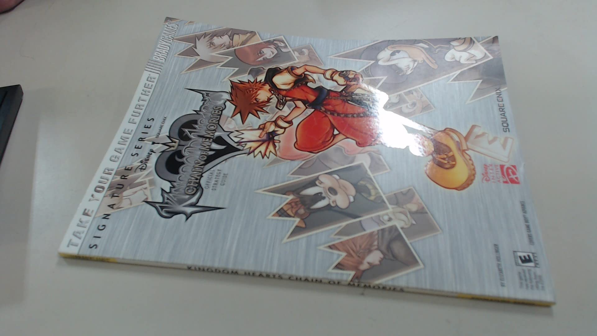 kingdom hearts chain of memories official strategy guide elizabeth hollinger 074400473x, 9780744004731