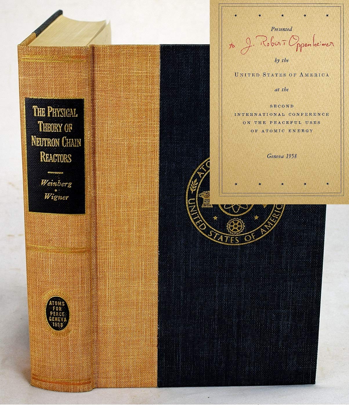 the physical theory of neutron chain reactors 2nd printing edition weinberg, alvin m., wigner, eugene p.