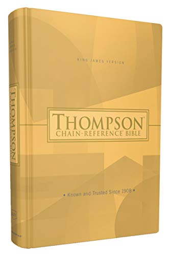 kjv thompson chain reference bible hardcover red letter zondervan 0310459915, 9780310459910