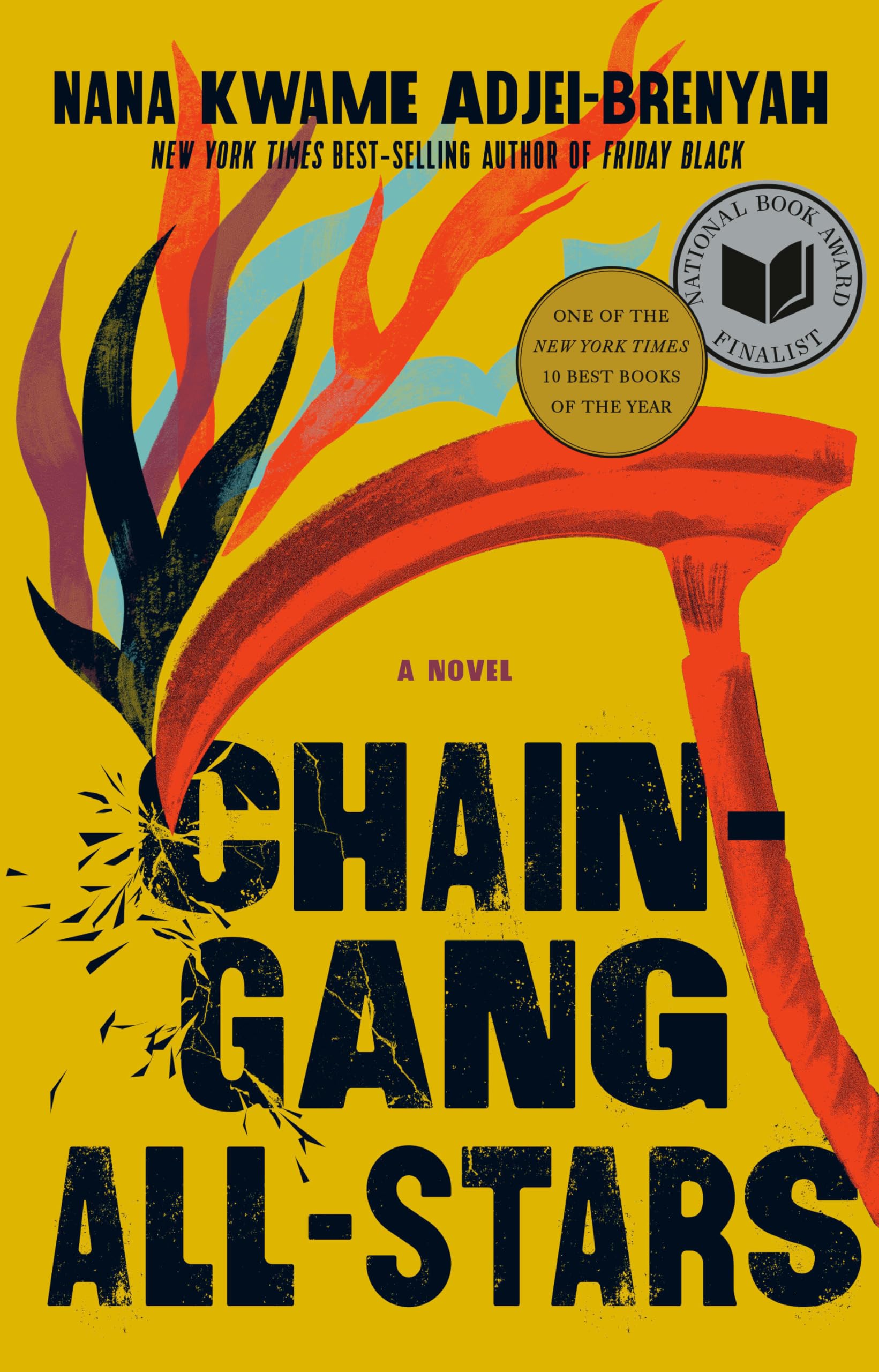 chain gang all stars a novel  adjei brenyah, nana kwame 0593317335, 9780593317334
