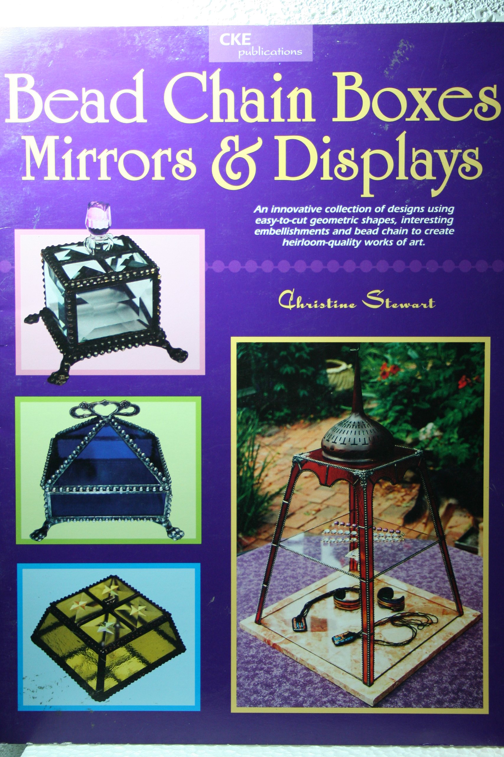 bead chain boxes mirrors and displays  christine stewart 1932327134, 9781932327137