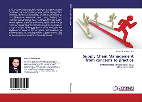 supply chain management from concepts to practice differentiated strategies for scm desc framework 1st