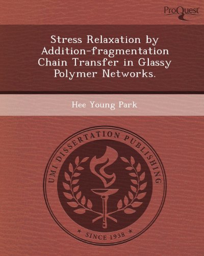 stress relaxation by addition fragmentation chain transfer in glassy polymer networks  hee young park